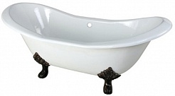 Magliezza Чугунная ванна Julietta 183x78 (ножки бронза) – фотография-1